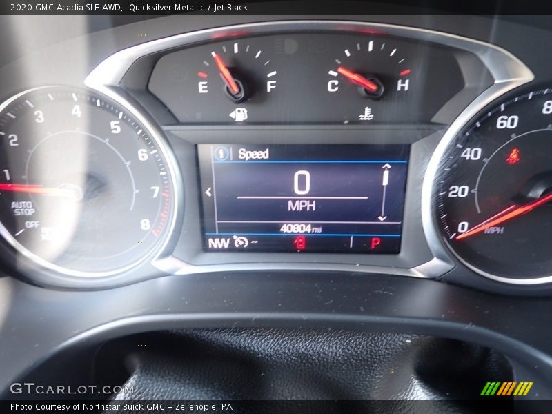 Quicksilver Metallic / Jet Black 2020 GMC Acadia SLE AWD