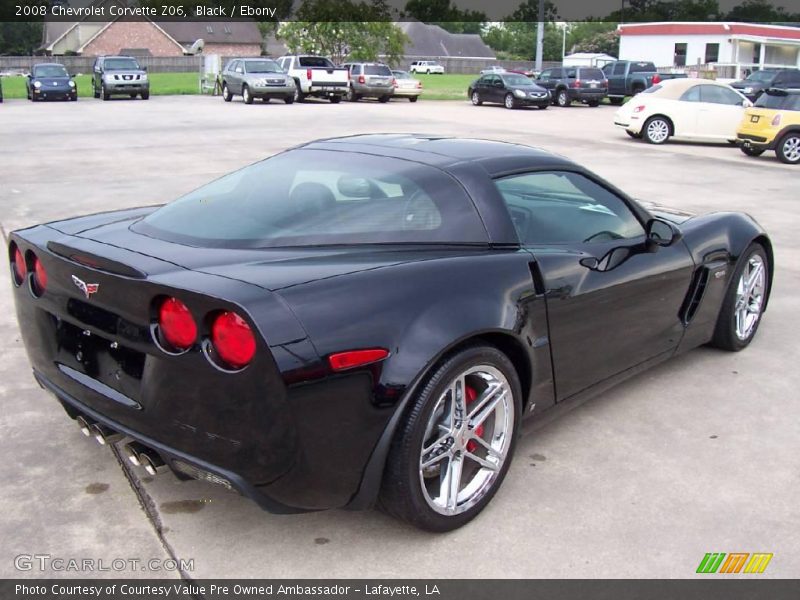 Black / Ebony 2008 Chevrolet Corvette Z06
