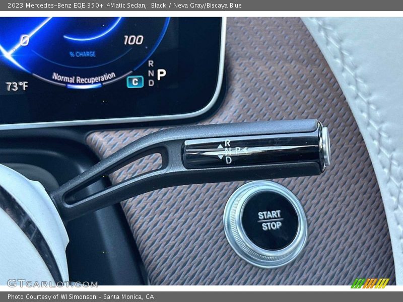 Controls of 2023 EQE 350+ 4Matic Sedan