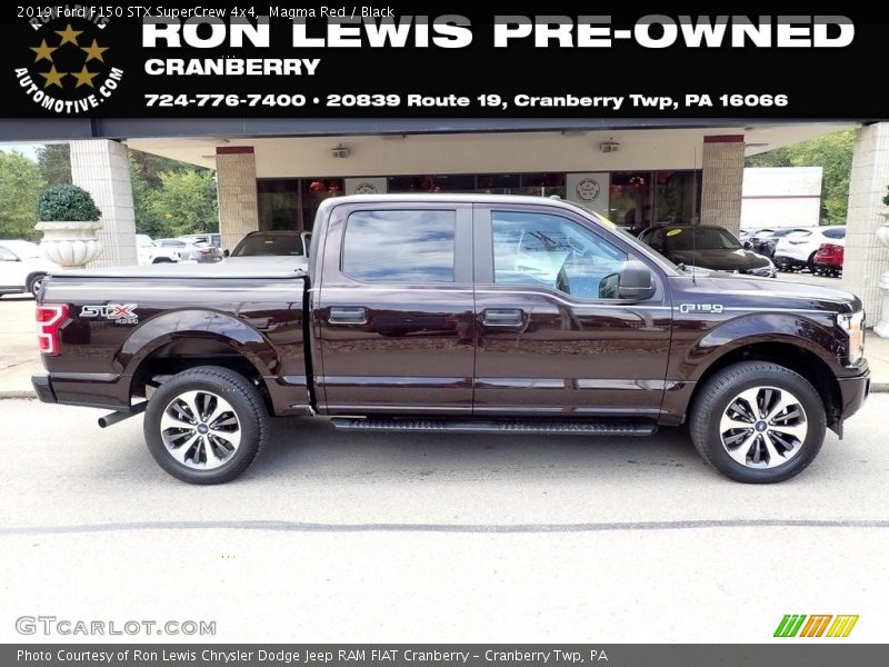 Magma Red / Black 2019 Ford F150 STX SuperCrew 4x4