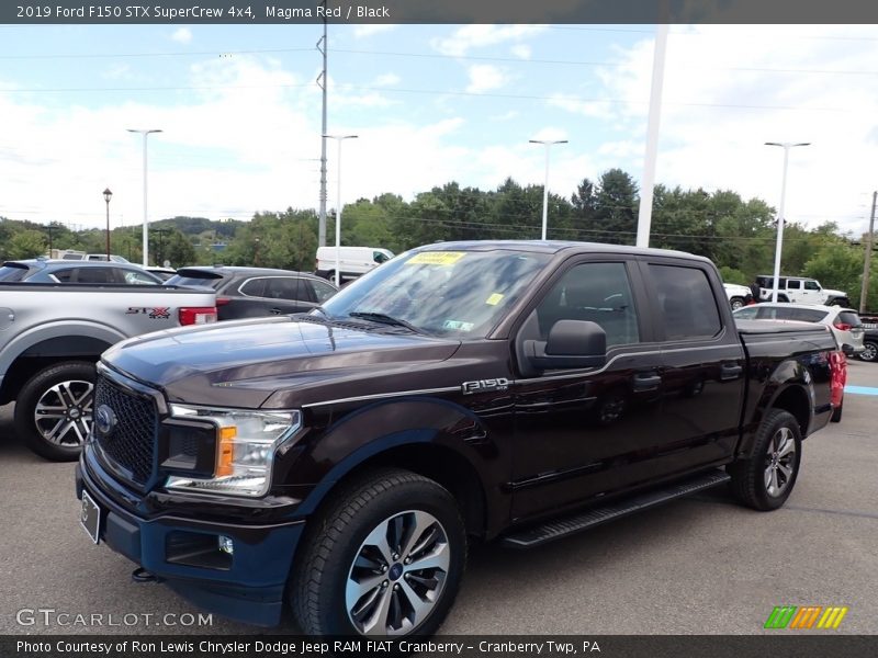 Magma Red / Black 2019 Ford F150 STX SuperCrew 4x4