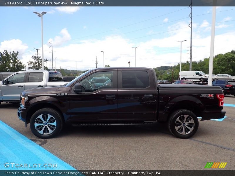 Magma Red / Black 2019 Ford F150 STX SuperCrew 4x4