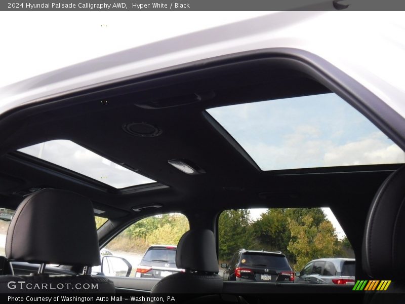 Hyper White / Black 2024 Hyundai Palisade Calligraphy AWD