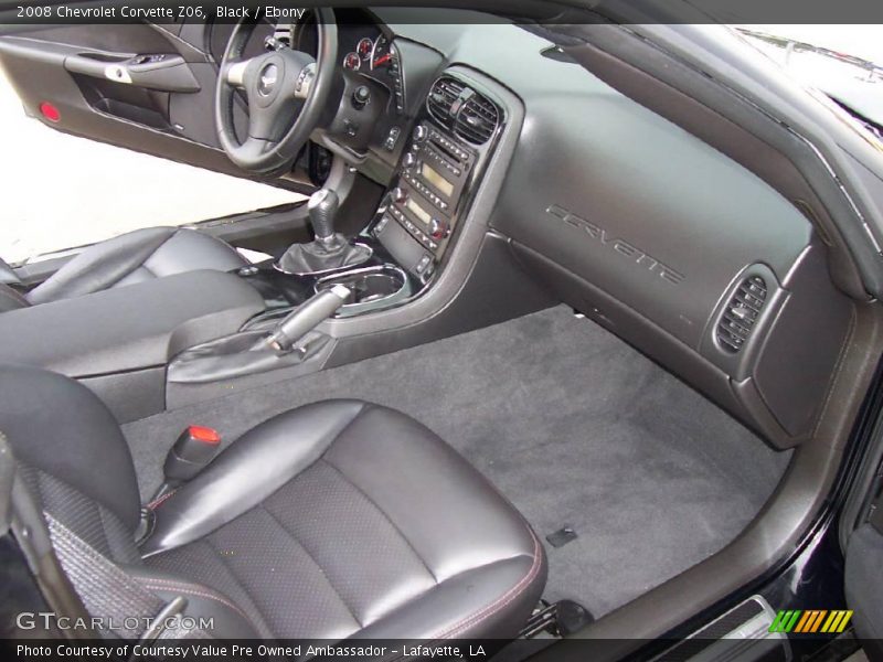 Black / Ebony 2008 Chevrolet Corvette Z06