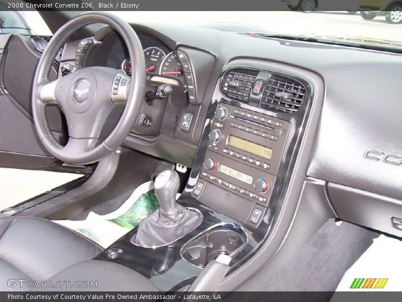 Black / Ebony 2008 Chevrolet Corvette Z06
