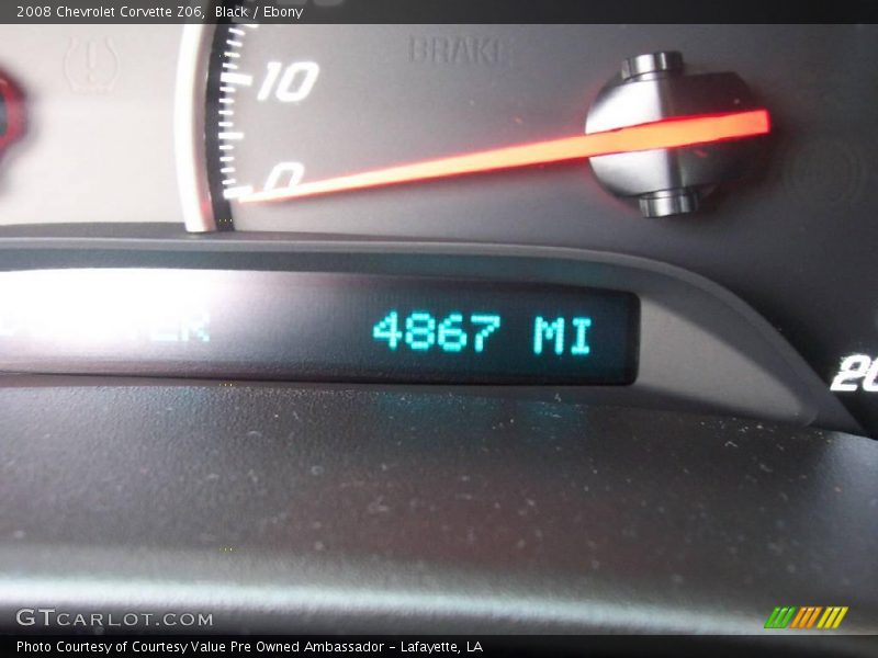 Black / Ebony 2008 Chevrolet Corvette Z06