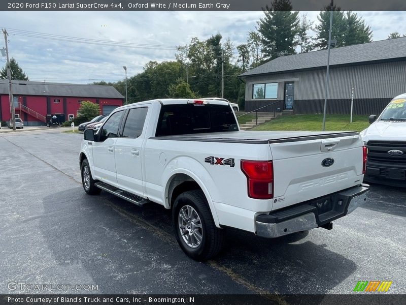 Oxford White / Medium Earth Gray 2020 Ford F150 Lariat SuperCrew 4x4