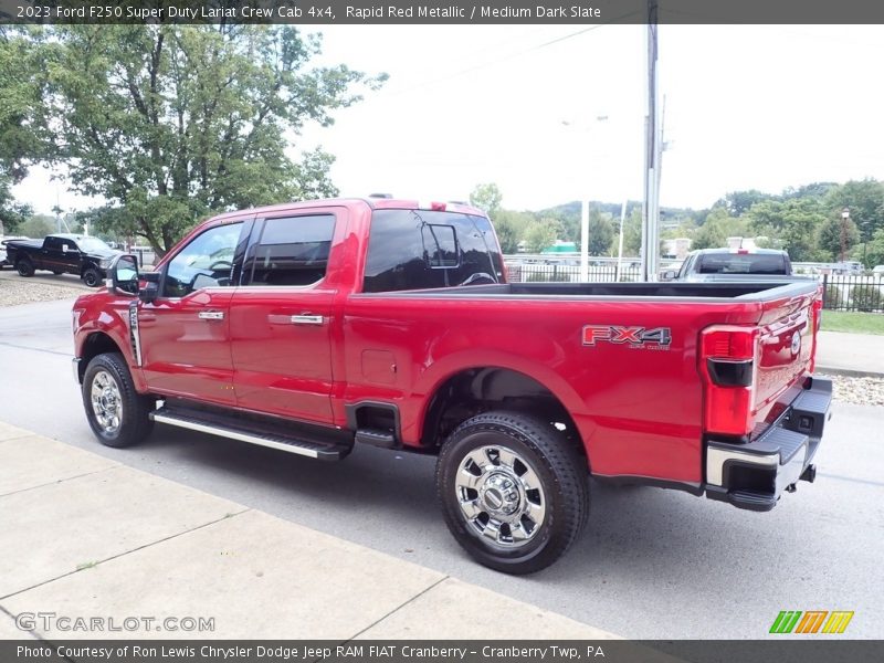 Rapid Red Metallic / Medium Dark Slate 2023 Ford F250 Super Duty Lariat Crew Cab 4x4