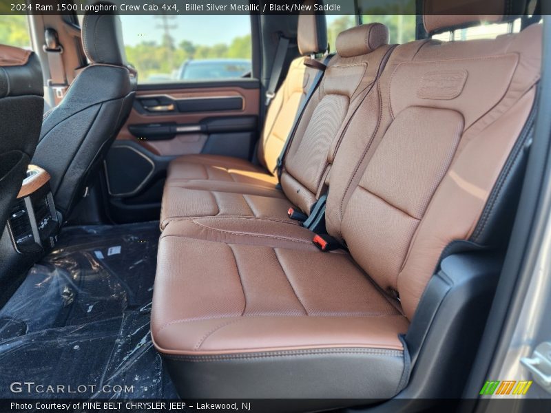 Rear Seat of 2024 1500 Longhorn Crew Cab 4x4