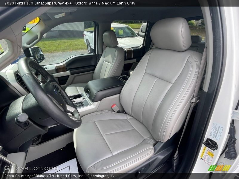  2020 F150 Lariat SuperCrew 4x4 Medium Earth Gray Interior