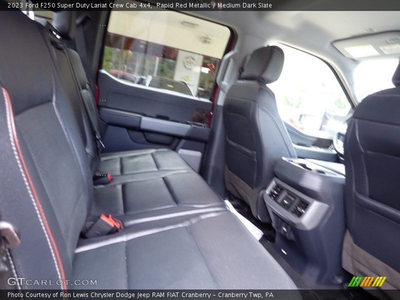 Rapid Red Metallic / Medium Dark Slate 2023 Ford F250 Super Duty Lariat Crew Cab 4x4