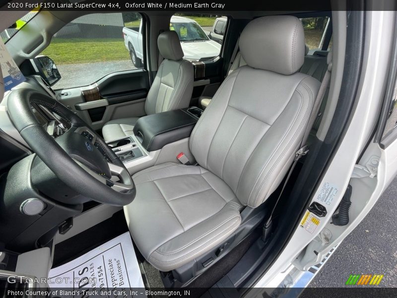 Front Seat of 2020 F150 Lariat SuperCrew 4x4