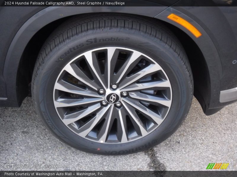Steel Graphite / Navy/Beige 2024 Hyundai Palisade Calligraphy AWD