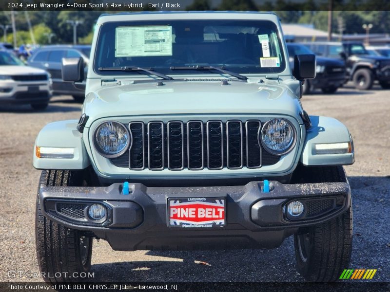 Earl / Black 2024 Jeep Wrangler 4-Door Sport S 4xe Hybrid