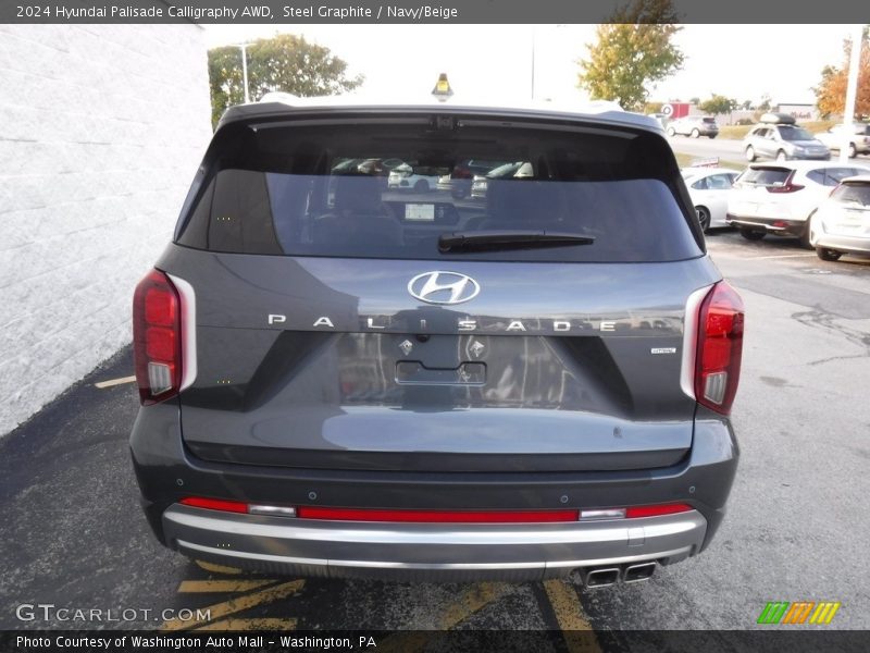 Steel Graphite / Navy/Beige 2024 Hyundai Palisade Calligraphy AWD