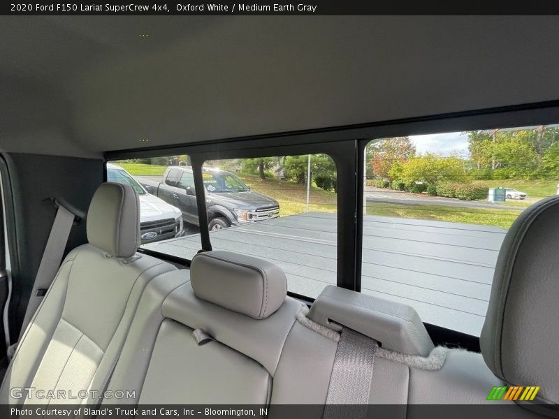 Oxford White / Medium Earth Gray 2020 Ford F150 Lariat SuperCrew 4x4