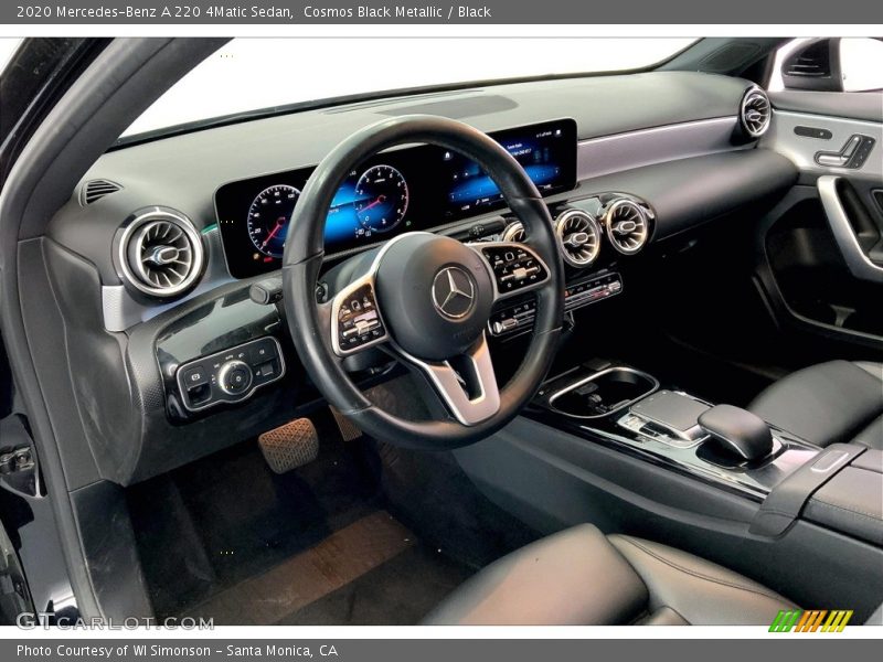 Cosmos Black Metallic / Black 2020 Mercedes-Benz A 220 4Matic Sedan