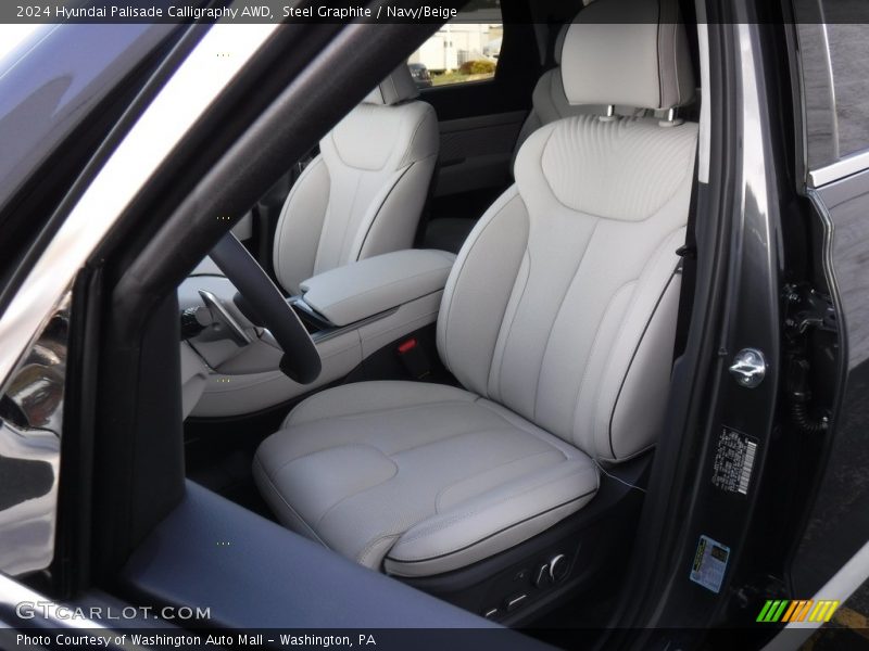 Steel Graphite / Navy/Beige 2024 Hyundai Palisade Calligraphy AWD