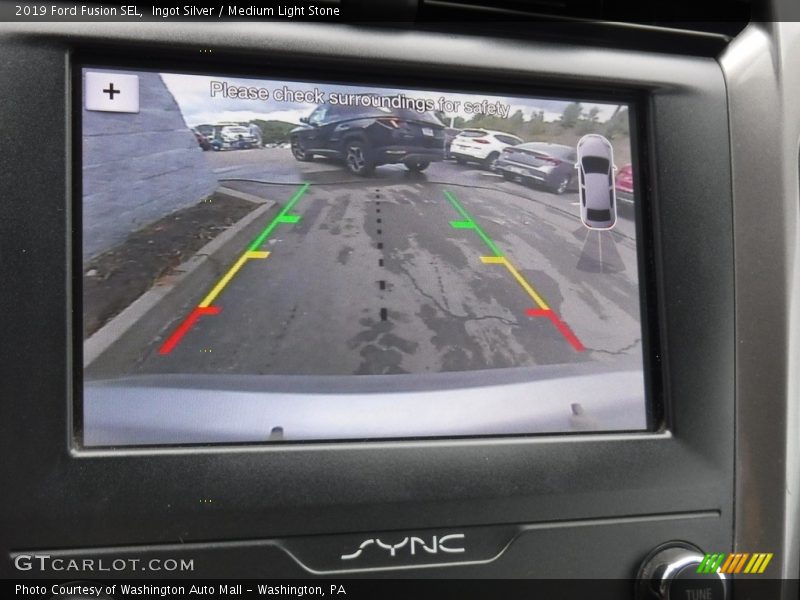 Ingot Silver / Medium Light Stone 2019 Ford Fusion SEL