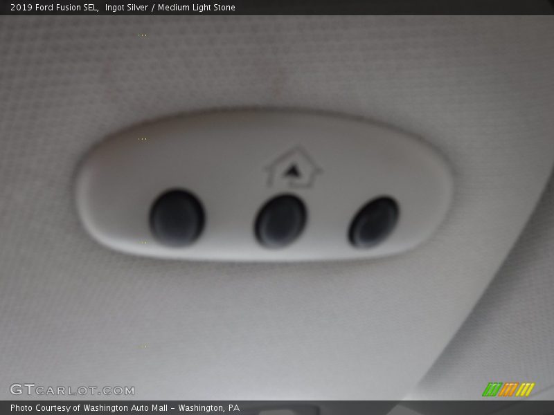 Ingot Silver / Medium Light Stone 2019 Ford Fusion SEL