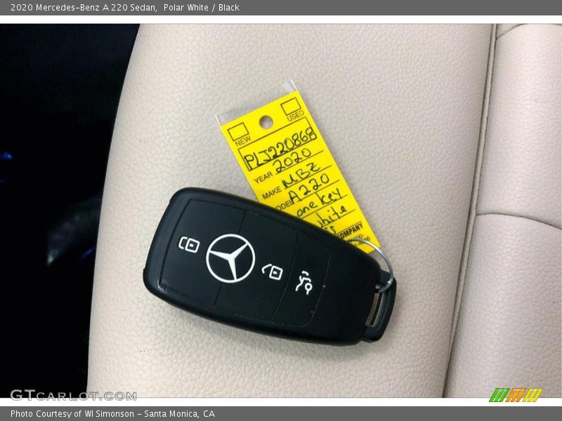 Polar White / Black 2020 Mercedes-Benz A 220 Sedan