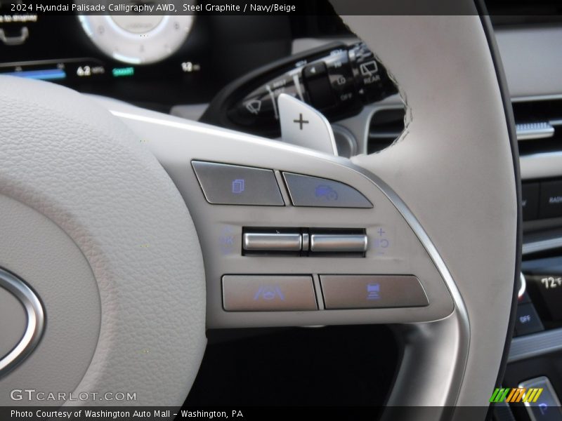 Steel Graphite / Navy/Beige 2024 Hyundai Palisade Calligraphy AWD