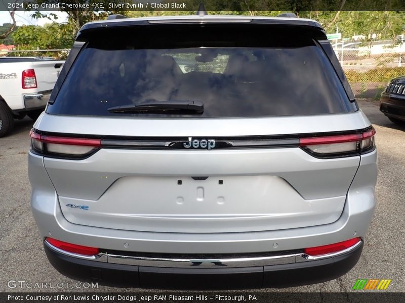 Silver Zynith / Global Black 2024 Jeep Grand Cherokee 4XE