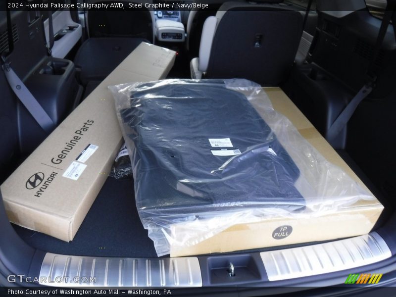 Steel Graphite / Navy/Beige 2024 Hyundai Palisade Calligraphy AWD