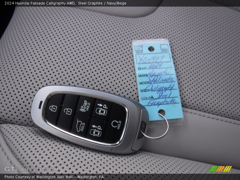 Steel Graphite / Navy/Beige 2024 Hyundai Palisade Calligraphy AWD