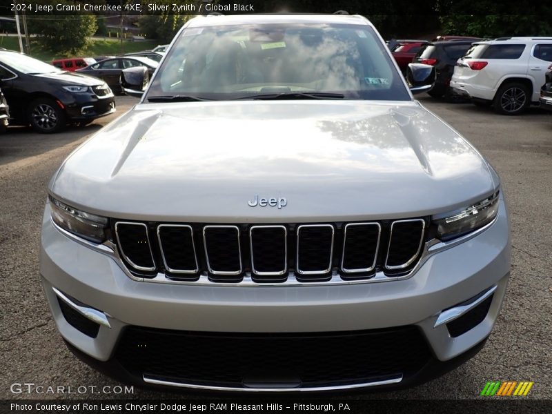 Silver Zynith / Global Black 2024 Jeep Grand Cherokee 4XE