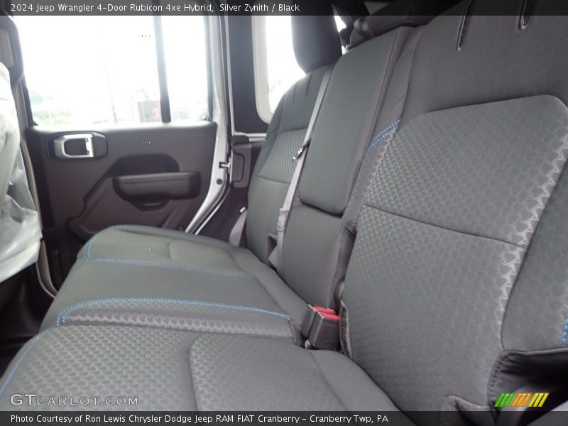Silver Zynith / Black 2024 Jeep Wrangler 4-Door Rubicon 4xe Hybrid