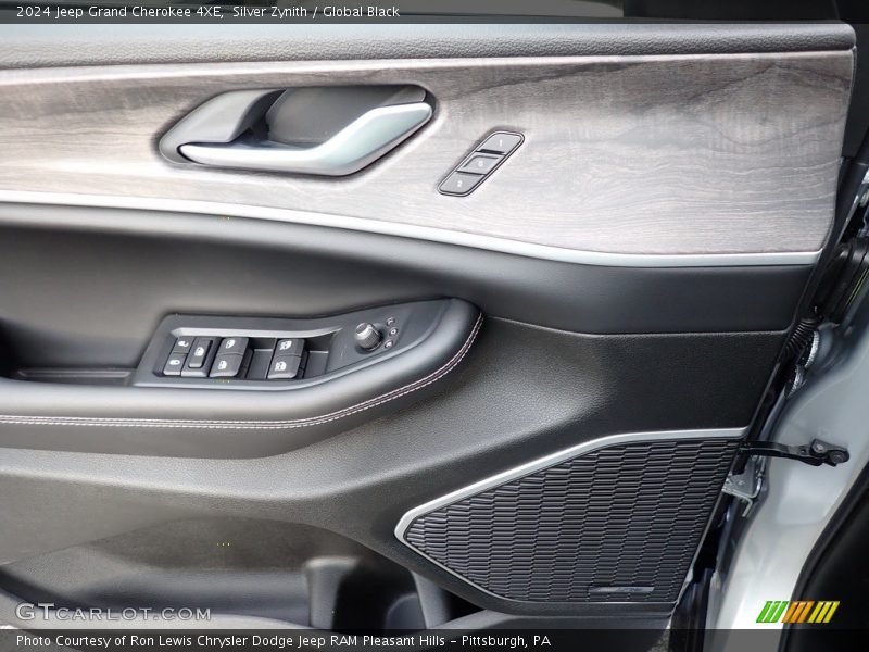 Silver Zynith / Global Black 2024 Jeep Grand Cherokee 4XE