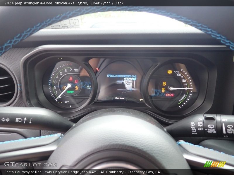 Silver Zynith / Black 2024 Jeep Wrangler 4-Door Rubicon 4xe Hybrid