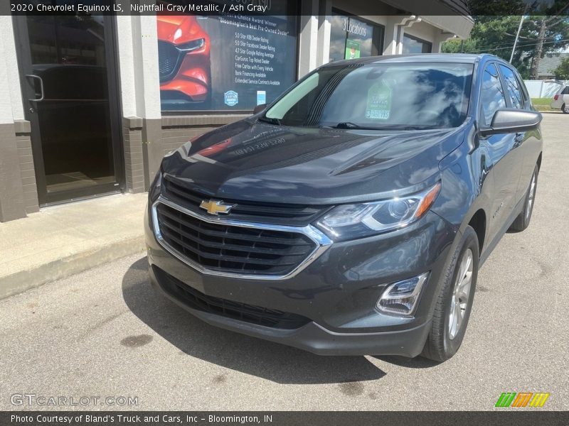 Nightfall Gray Metallic / Ash Gray 2020 Chevrolet Equinox LS