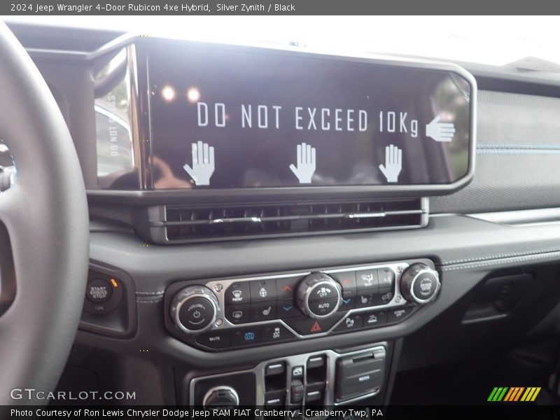 Silver Zynith / Black 2024 Jeep Wrangler 4-Door Rubicon 4xe Hybrid