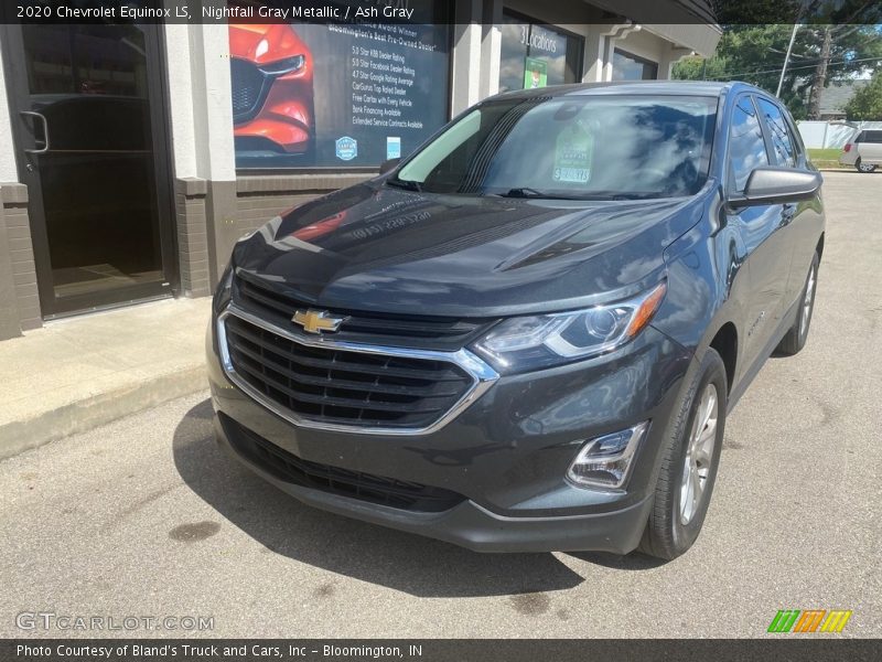 Nightfall Gray Metallic / Ash Gray 2020 Chevrolet Equinox LS