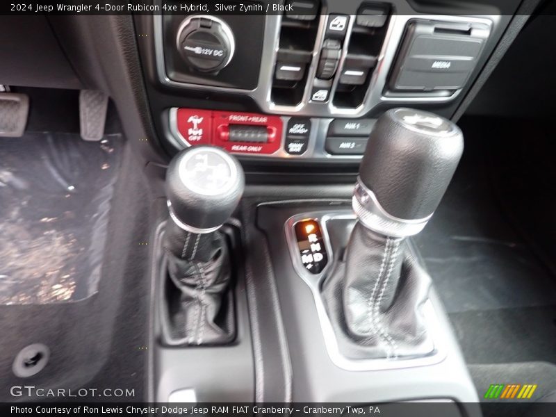 Silver Zynith / Black 2024 Jeep Wrangler 4-Door Rubicon 4xe Hybrid