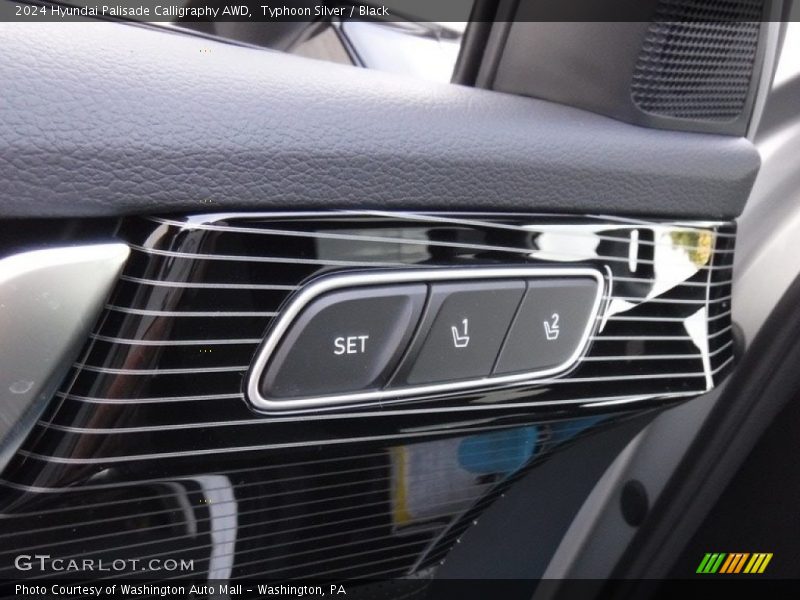 Typhoon Silver / Black 2024 Hyundai Palisade Calligraphy AWD