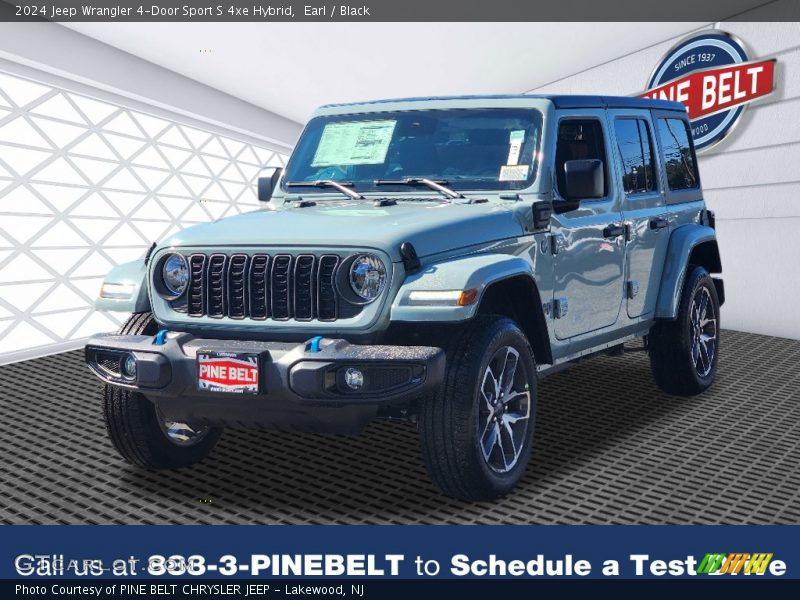 Earl / Black 2024 Jeep Wrangler 4-Door Sport S 4xe Hybrid