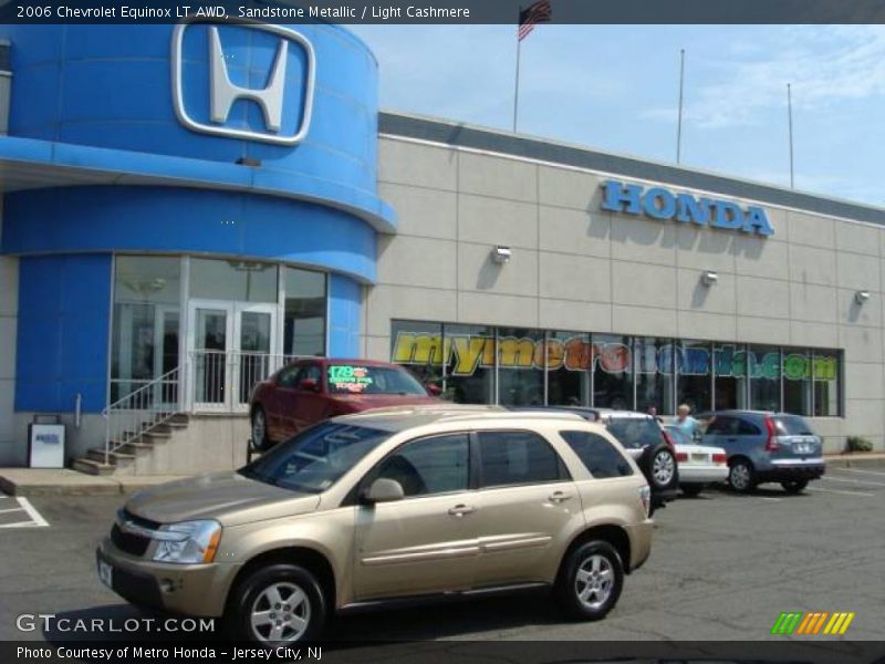 Sandstone Metallic / Light Cashmere 2006 Chevrolet Equinox LT AWD