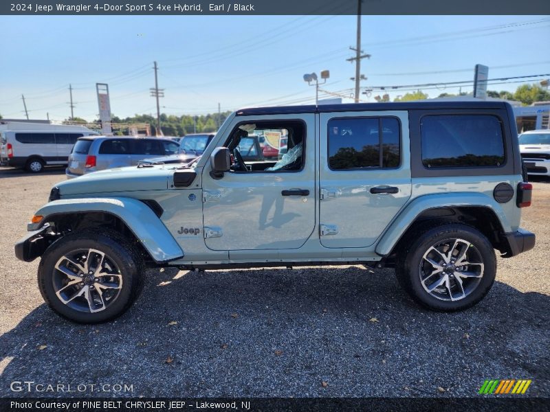 Earl / Black 2024 Jeep Wrangler 4-Door Sport S 4xe Hybrid
