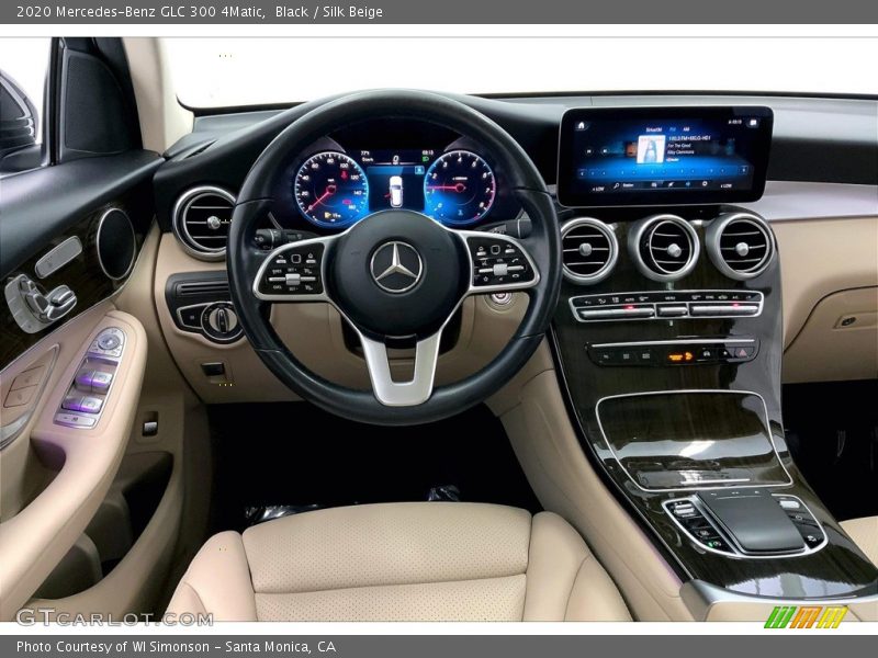 Black / Silk Beige 2020 Mercedes-Benz GLC 300 4Matic