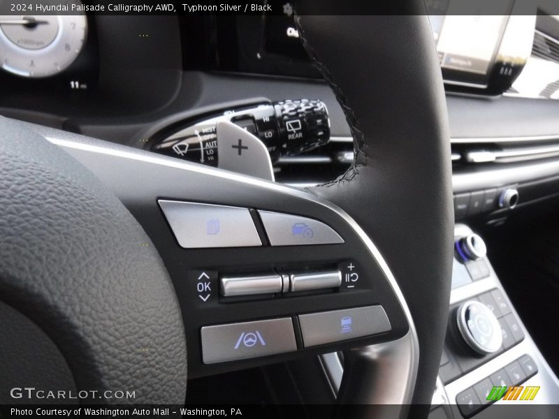 Typhoon Silver / Black 2024 Hyundai Palisade Calligraphy AWD