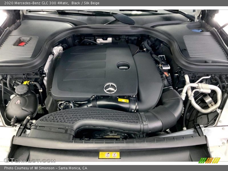 Black / Silk Beige 2020 Mercedes-Benz GLC 300 4Matic