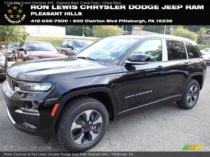 Diamond Black Crystal Pearl / Global Black 2024 Jeep Grand Cherokee 4XE