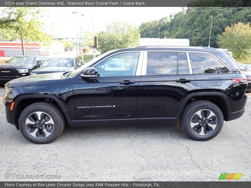 Diamond Black Crystal Pearl / Global Black 2024 Jeep Grand Cherokee 4XE