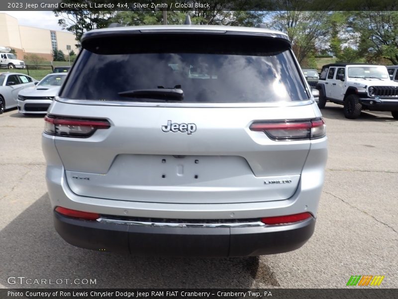 Silver Zynith / Global Black 2023 Jeep Grand Cherokee L Laredo 4x4