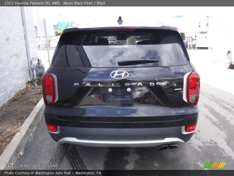 Abyss Black Pearl / Black 2022 Hyundai Palisade SEL AWD