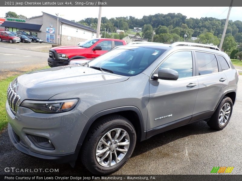 Sting-Gray / Black 2021 Jeep Cherokee Latitude Lux 4x4