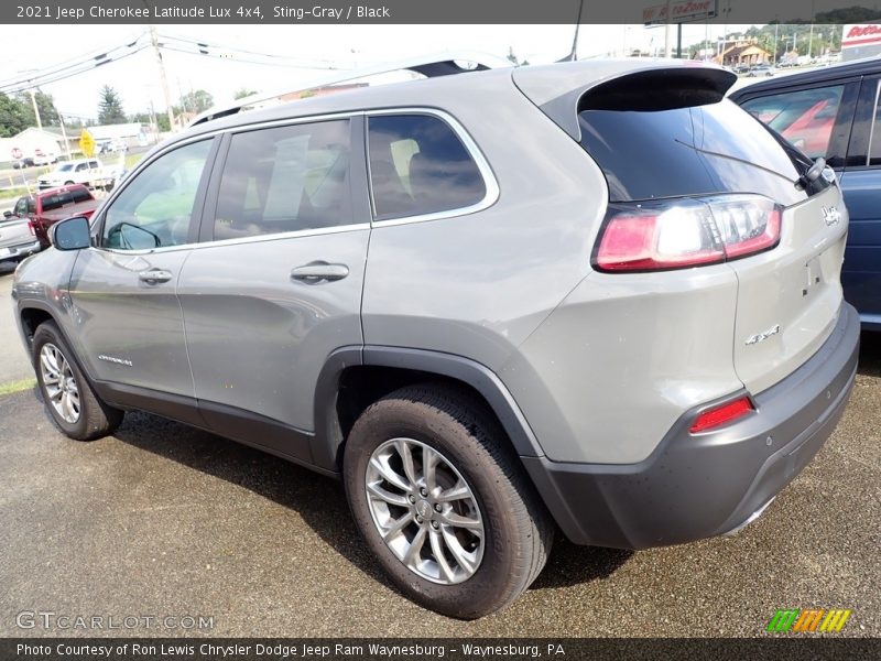 Sting-Gray / Black 2021 Jeep Cherokee Latitude Lux 4x4